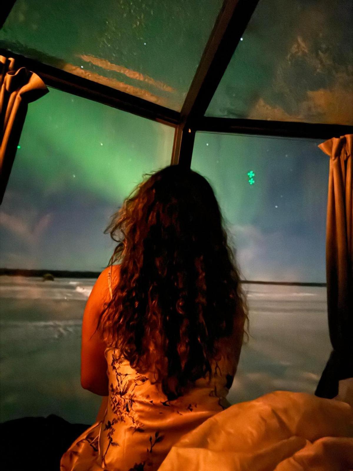 רובניימי Vikajaervi Lake View Experience Igloos מראה חיצוני תמונה