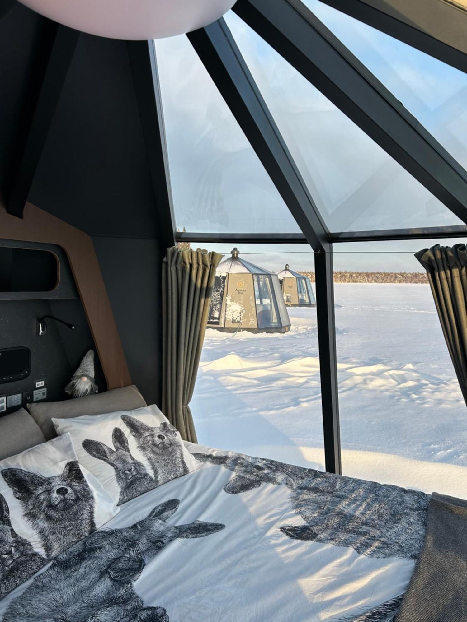 רובניימי Vikajaervi Lake View Experience Igloos מראה חיצוני תמונה